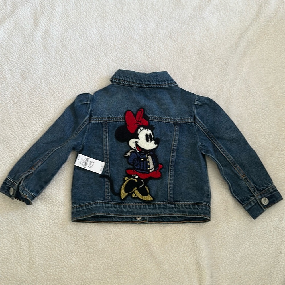 BABY GAP Disney Minnie Mouse Denim Jacket 2YO